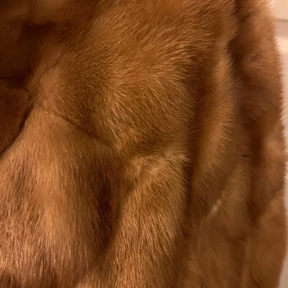 Vintage Elegant Fur Stole handmade, 50s? 60s? likely mink - Picture 3 of 7